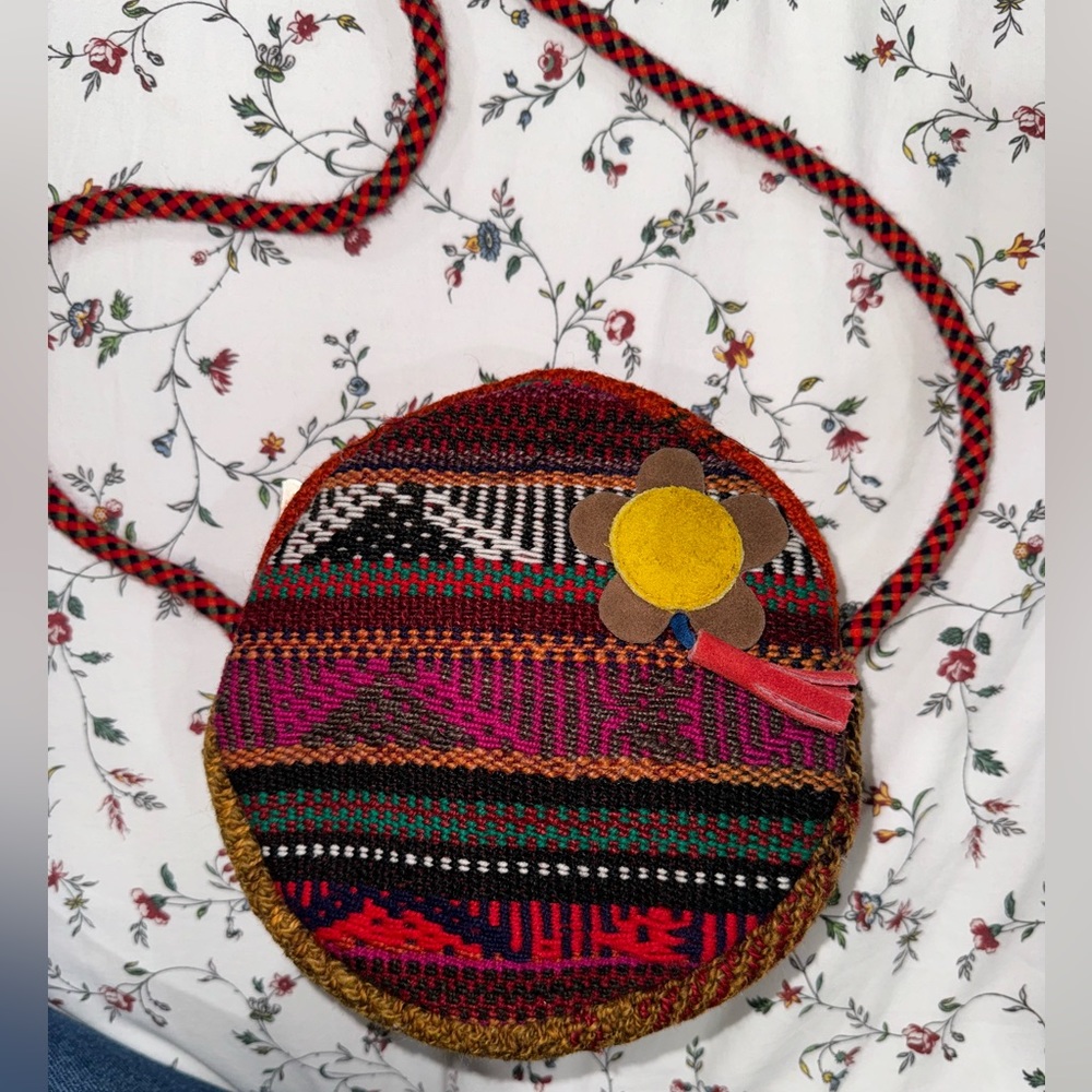 Turkish Handmade Woven Crossbody Bag